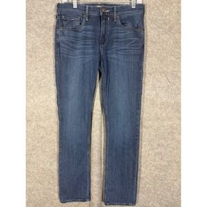 Paige Federal Slim Straight Leg Jeans Mens 30 Dark Wash Indigo W8249